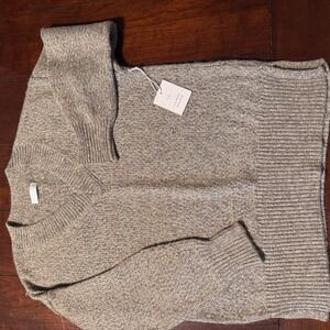 Lauren Conrad LC‎ Women's XL Marled Knit Sweater Metallic Accents Cozy Pullover